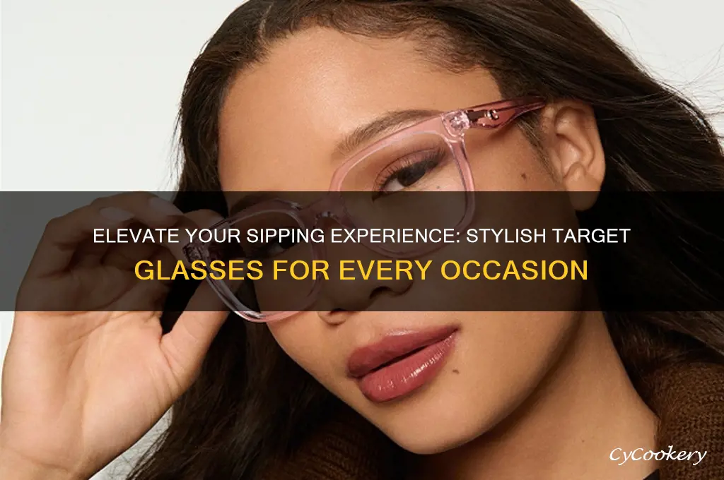 target glasses drinking