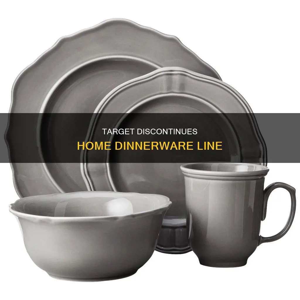 target home dinnerware discontinued