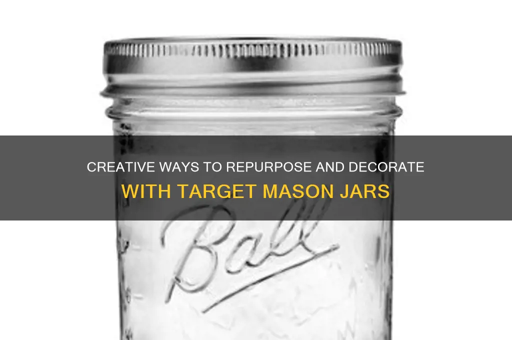 target mason jar