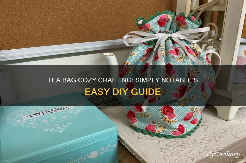 tea bag cozy by simply notable