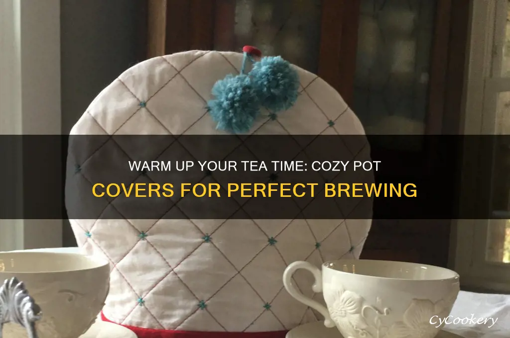 tea cozy and pot