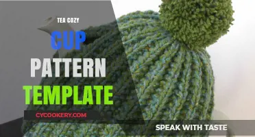 Knit Your Own Tea Cozy: Free Cup Pattern Template Inside