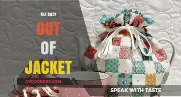 Upcycled Jacket Tea Cozy: Warm Your Teapot in Style