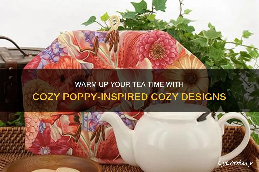 tea cozy poppies