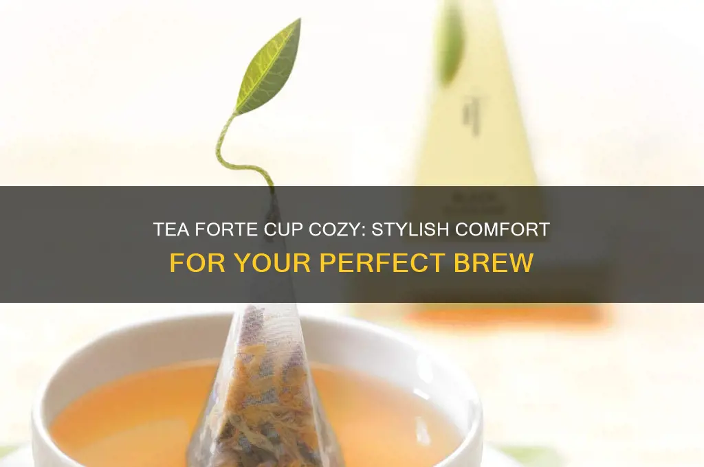 tea forte cup cozy