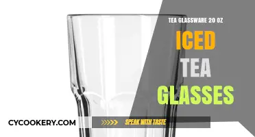Elegant 20 oz Iced Tea Glasses for Refreshing Summer Sips