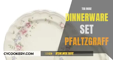 Tea Rose Dinnerware: A Blooming Set