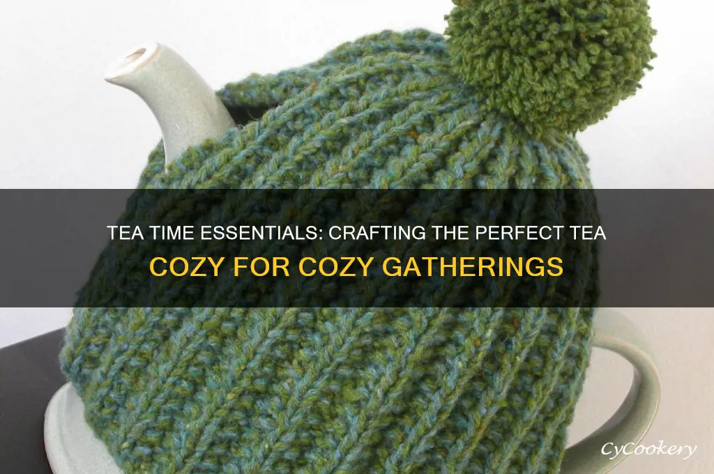tea time tea cozy the seasoned homemaker