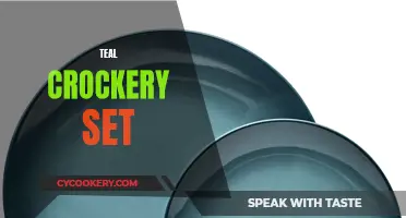 Teal Crockery Set: Elevate Your Table