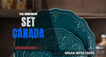 Teal Dinnerware Set: Canada's Tabletop Treasure