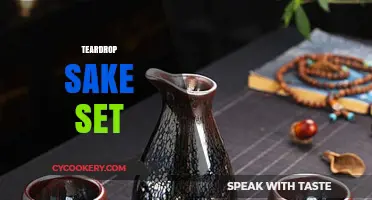 Elegant Teardrop Sake Set: A Perfect Blend of Art and Tradition
