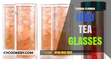 Elevate Your Summer Sips with Teavana Flourish Iced Tea Glasses