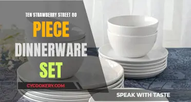 Dinnerware Set for Eight, Complete