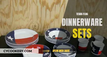 Texas Flag Dinnerware Sets: A Tabletop Tribute