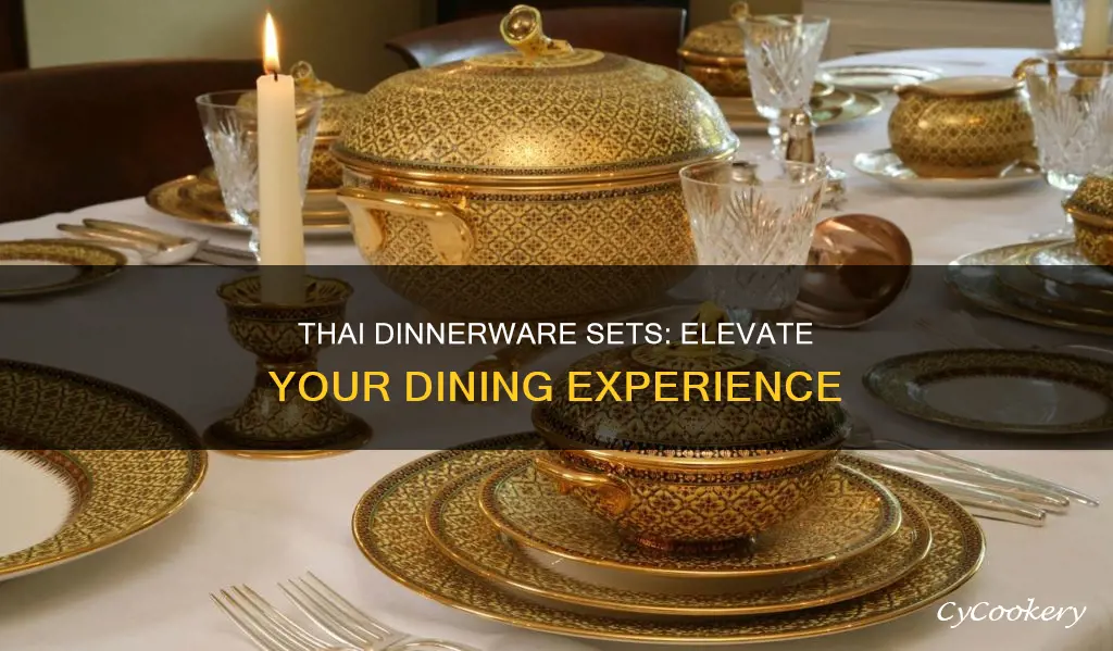 thai dinnerware sets