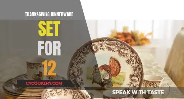 Elegant Thanksgiving Dinnerware Set for Your Family Feast