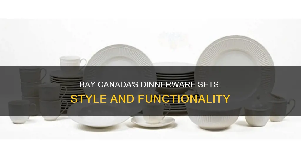 the bay canada dinnerware sets