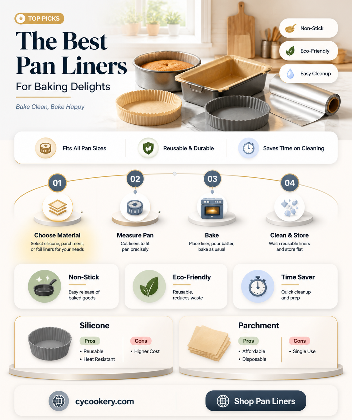 are bakery pan liners for baking