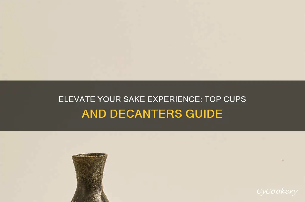 the best sake cups and decanters