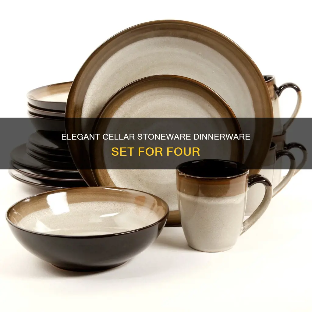 the cellar 12 piece dinnerware set