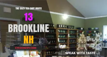 Cozy Tea Cart Route 13: Brookline NH's Hidden Gem