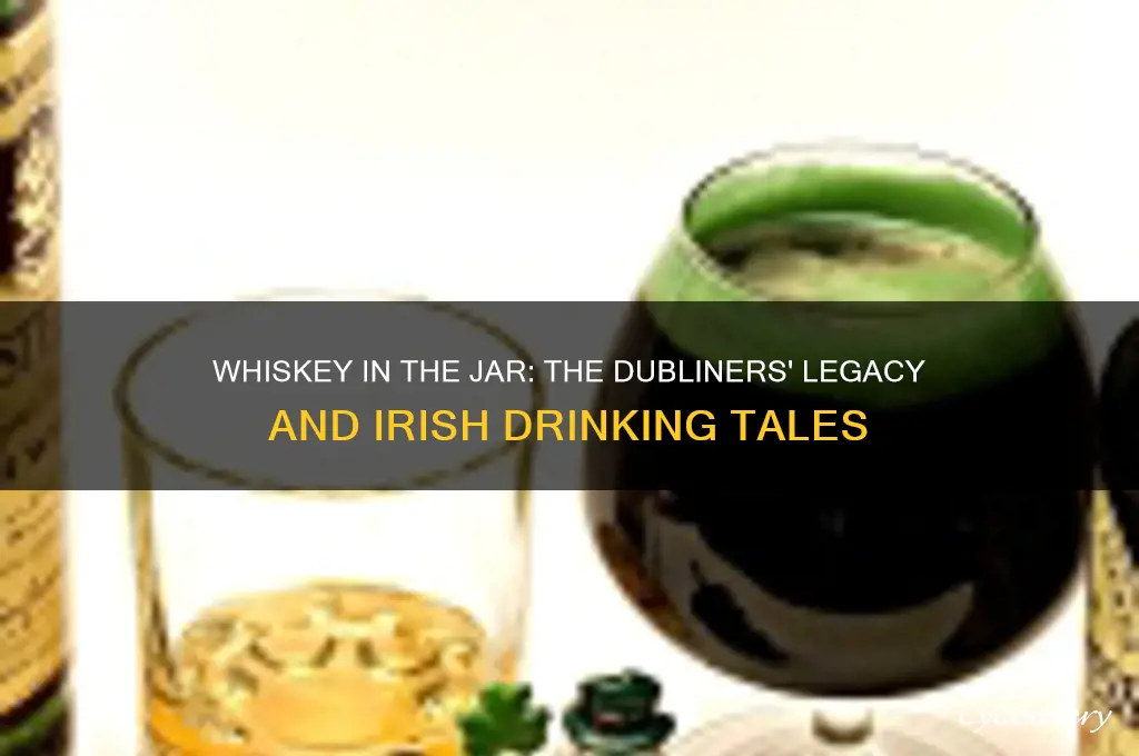 the dubliners whiskey in a jar drinking