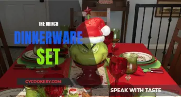 Grinch-Themed Dinnerware for Festive Meals