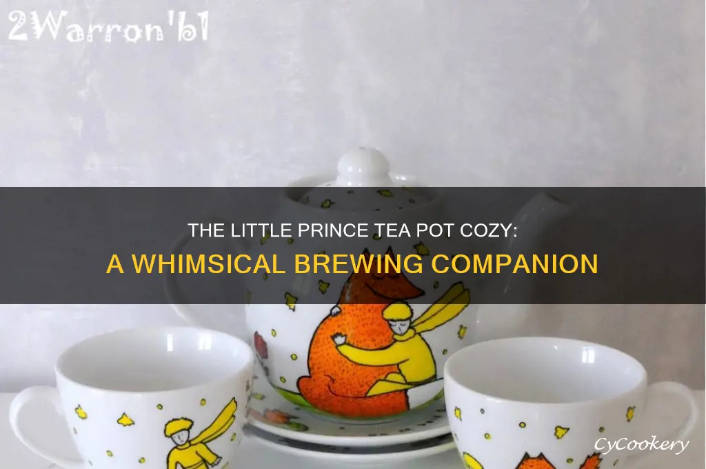 the little prince tea pot cozy