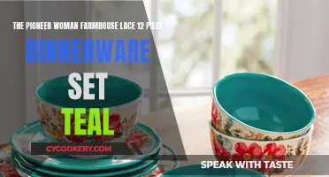 Pioneer Woman's Teal Farmhouse Dinnerware