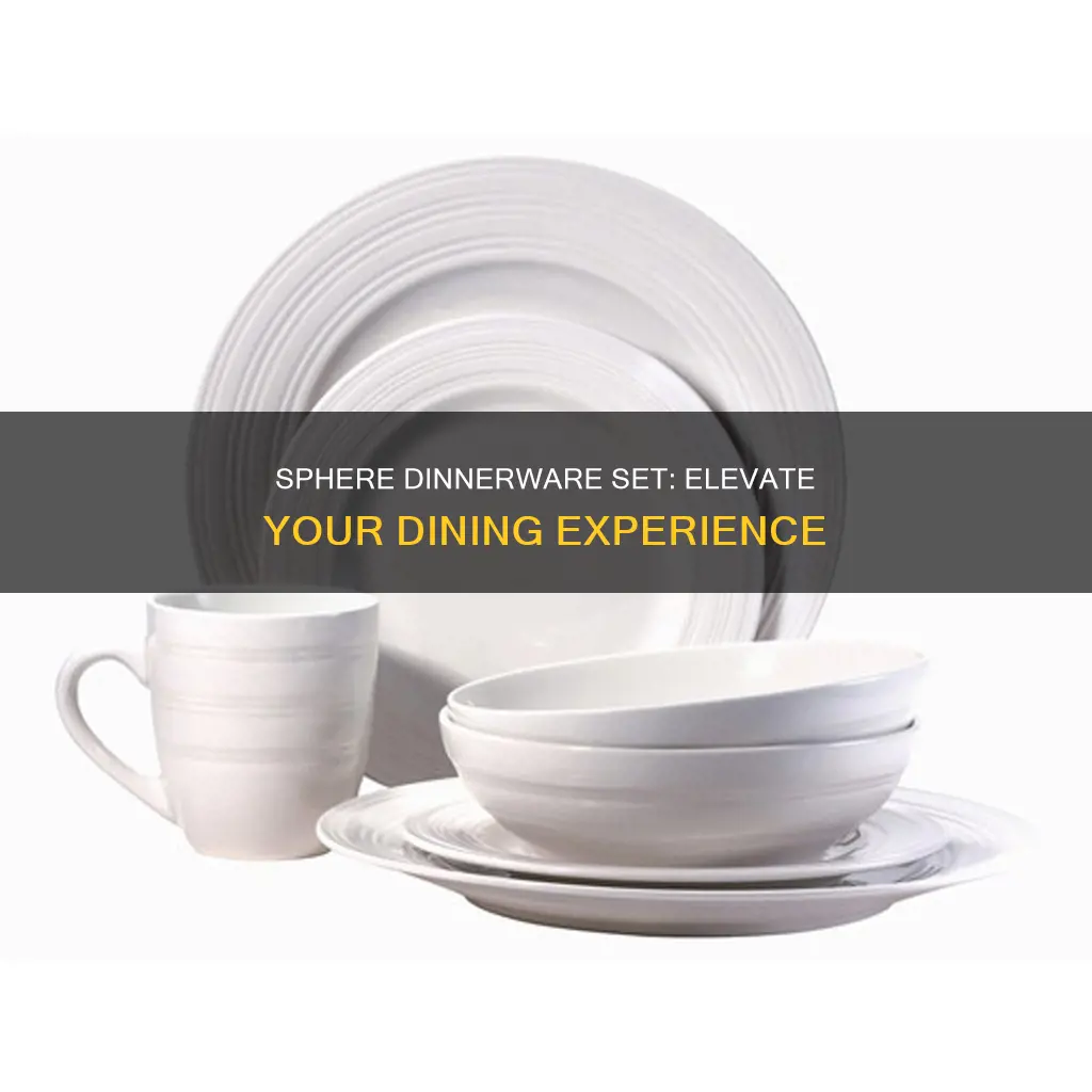 the sphere dinnerware set