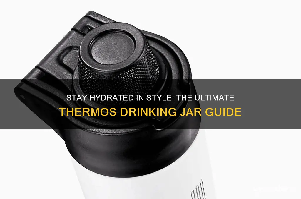 thermos drinking jar