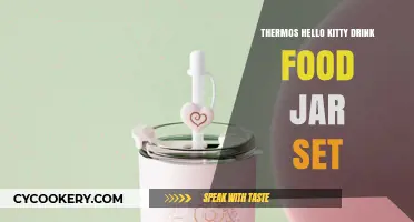 Adorable Hello Kitty Thermos Food Jar Set for Meals & Drinks