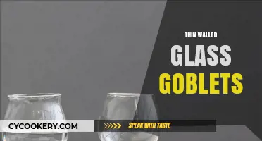 Elegant Thin-Walled Glass Goblets: Craftsmanship, History, and Modern Elegance