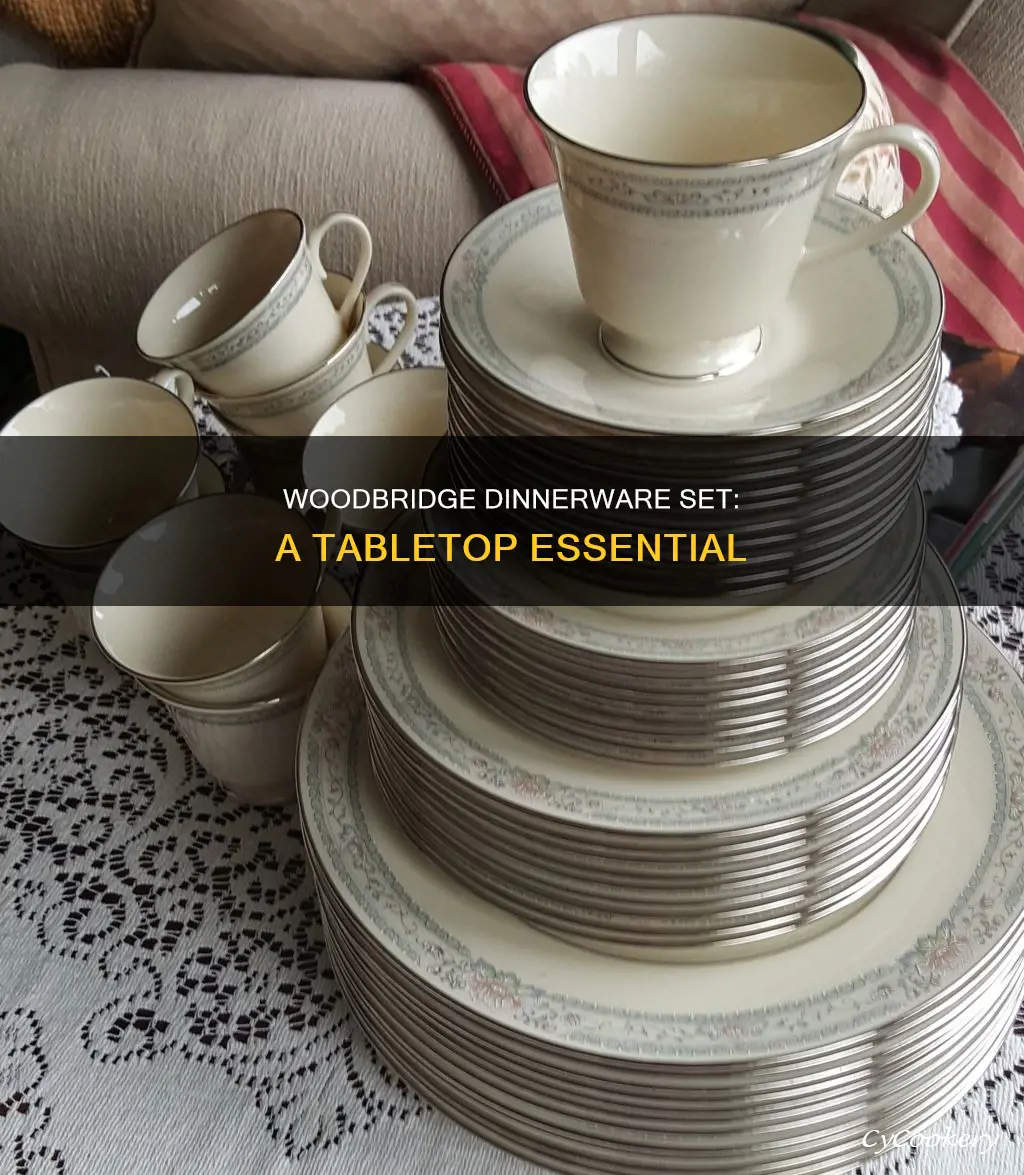 threshold woodbridge dinnerware set