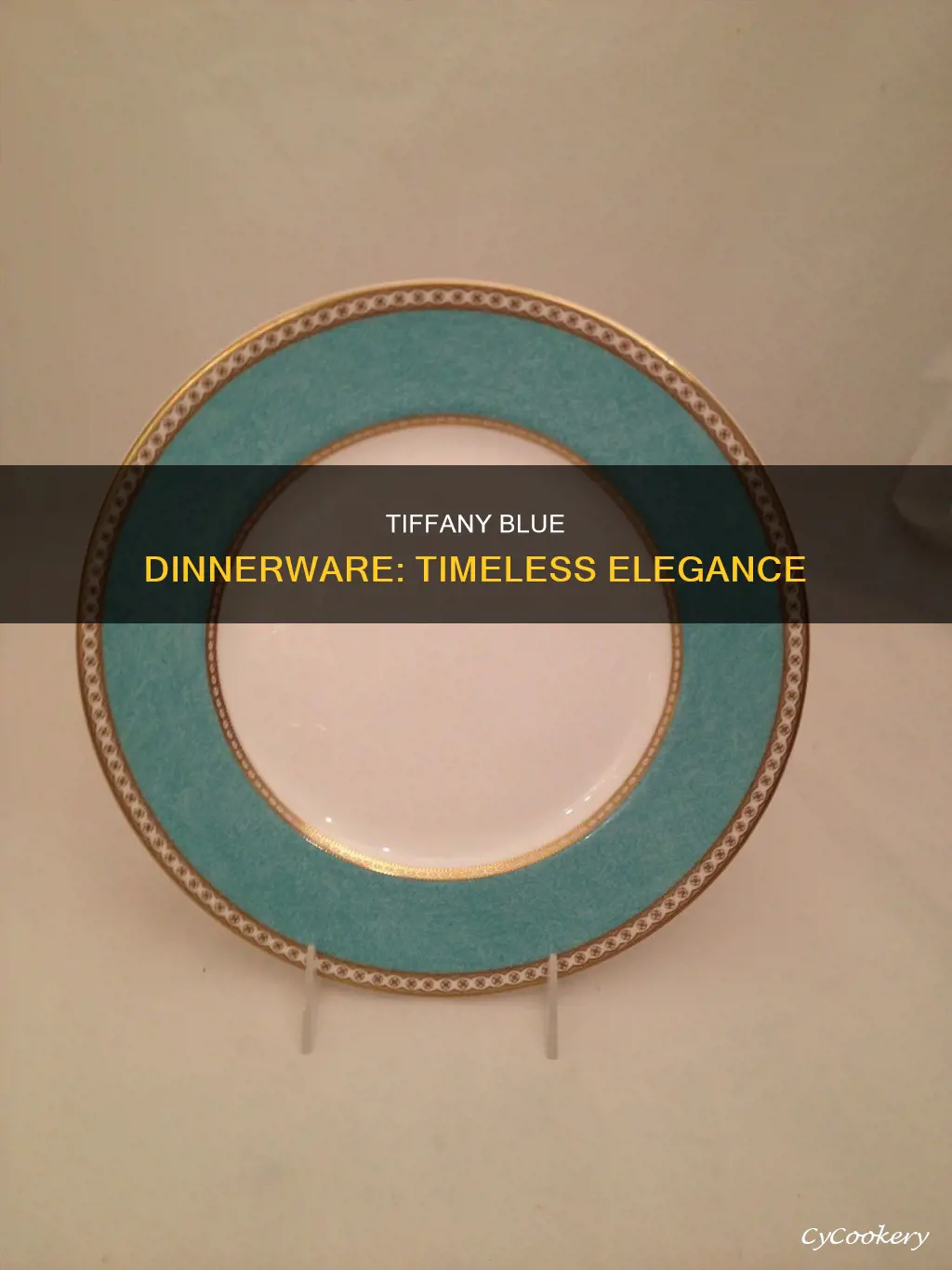 tiffany blue dinnerware set