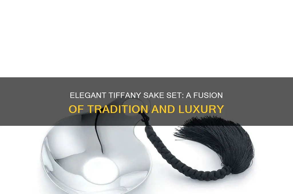 tiffany sake set