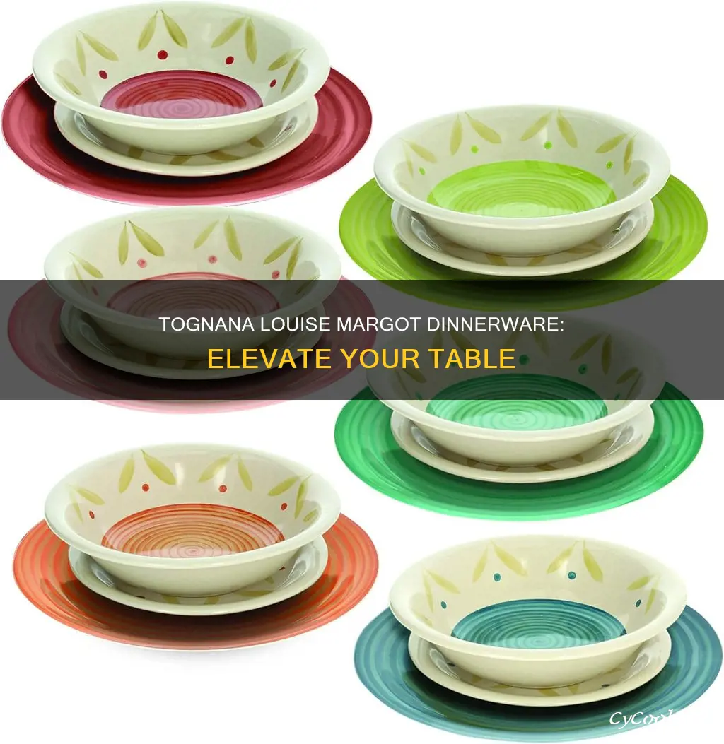 tognana louise margot dinnerware set