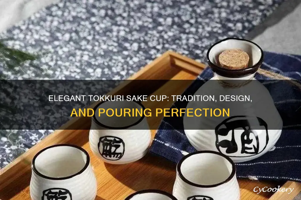 tokkuri sake cup