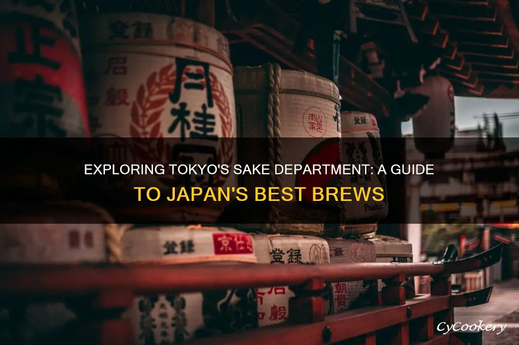 tokyo sake department