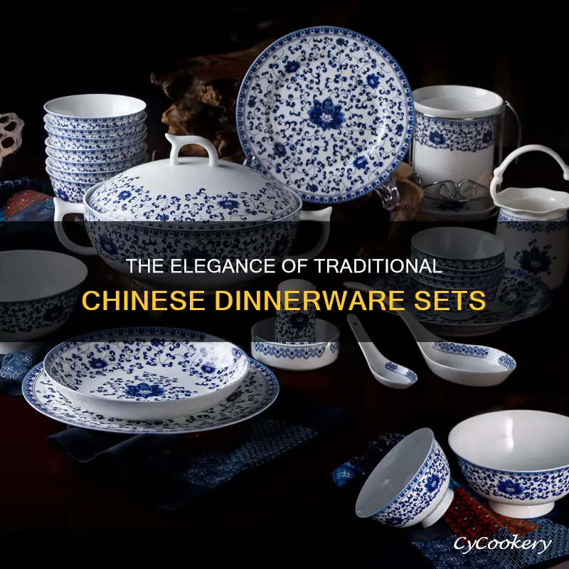 traditional chinese dinnerware set