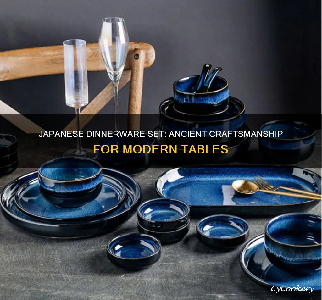 traditional japanese dinnerware set