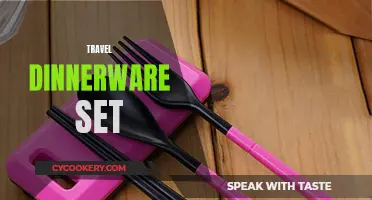 Travel Dinnerware Set: Compact and Convenient