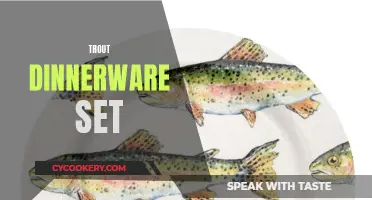 Trout-themed Dinnerware Set for the Perfect Table