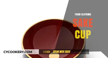 Tsuki Clothing Sake Cup: A Fusion of Fashion and Tradition