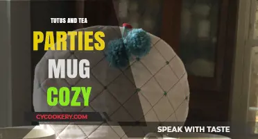 Whimsical Tutus and Tea Parties Mug Cozy Crafting Delight