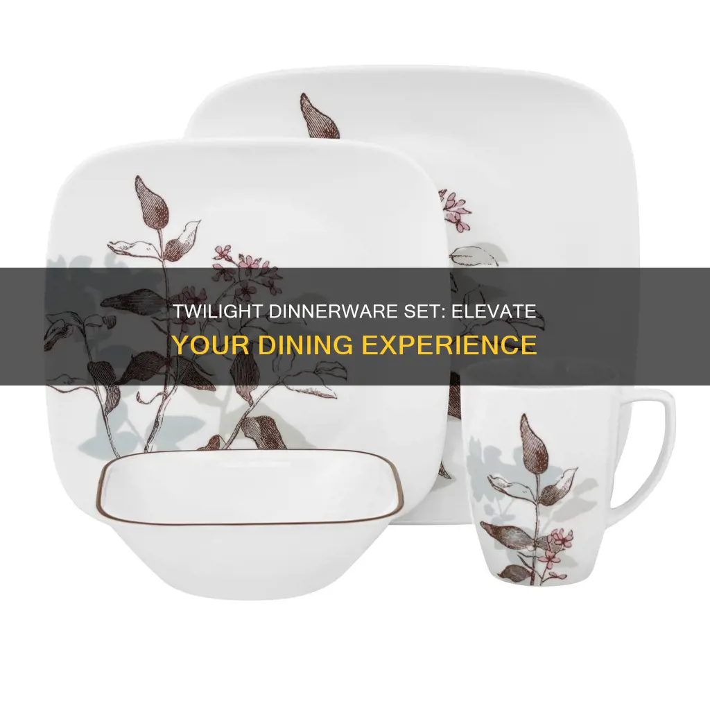 twilight dinnerware set