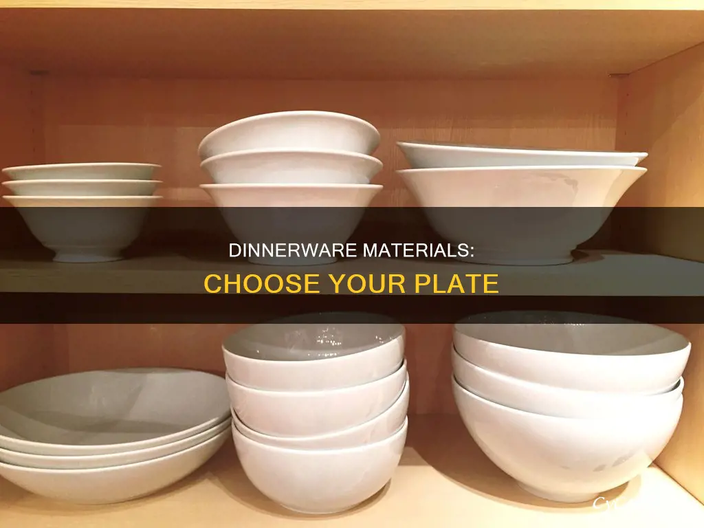 types of dinnerware sets material