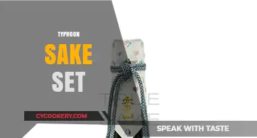 Elegant Typhoon Sake Set: A Perfect Blend of Tradition and Modernity