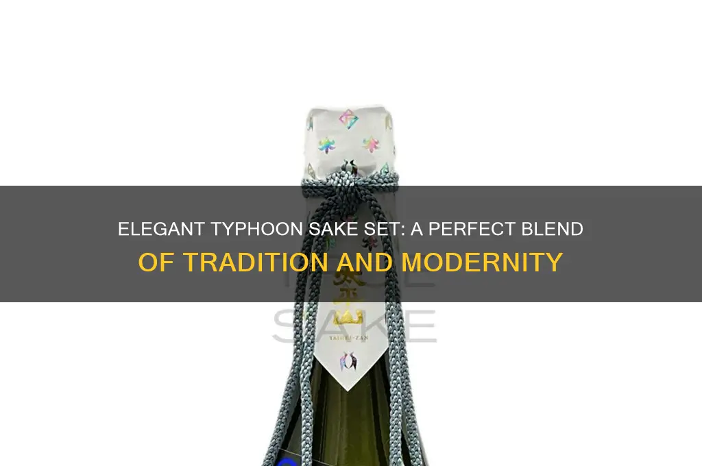 typhoon sake set