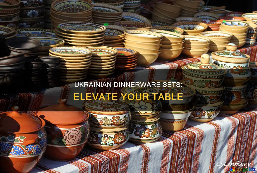 ukrainian dinnerware sets